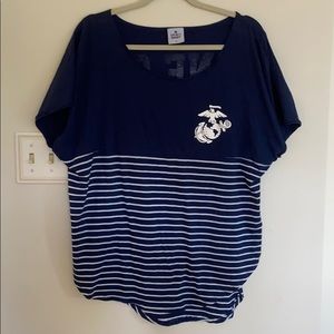 Spirit Jersey Marine Corps oversized t-shirt
